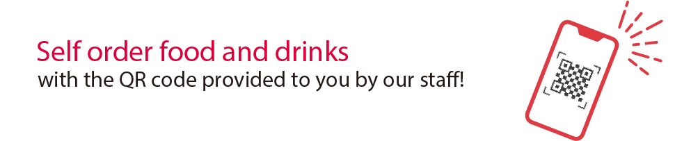 Gluten-free
Japanese curry & Tapas
Moyan Curry
Self order food and drinks
with the QR code provided to you by our staff!